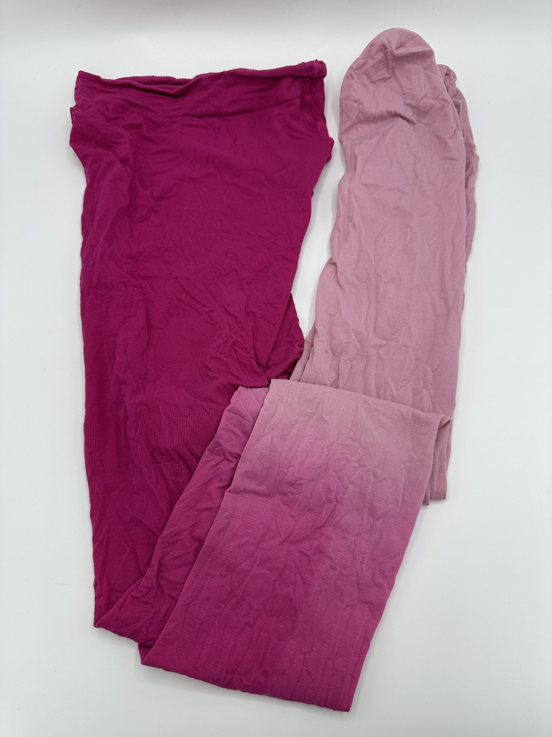 Gently Used Ombre Pink Pantyhose (Hanes, One Size Fits All) - Image 2